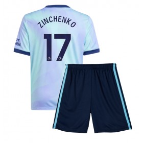 Arsenal Oleksandr Zinchenko #17 3rd Trikot 2024-25 Kurzarm (+ kurze hosen)